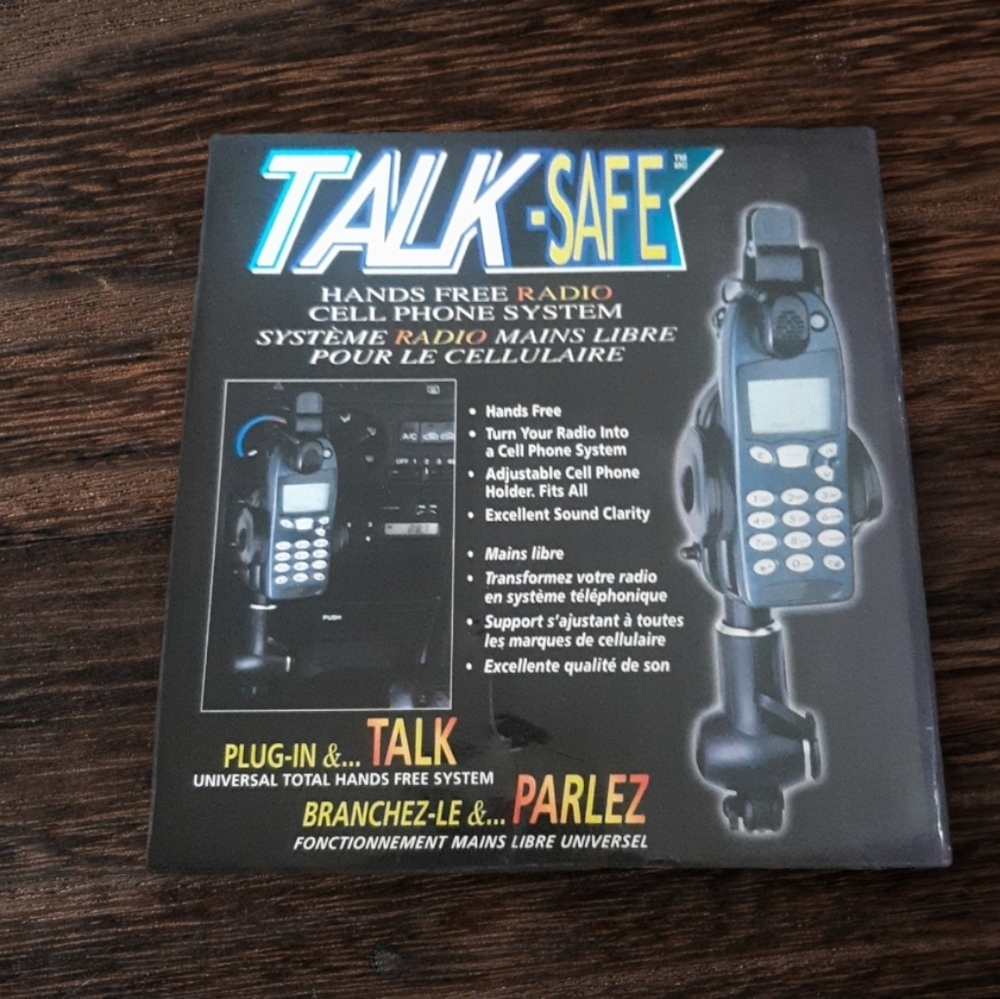 Vintage Talk-Safe hands free radio cell phone system NEW